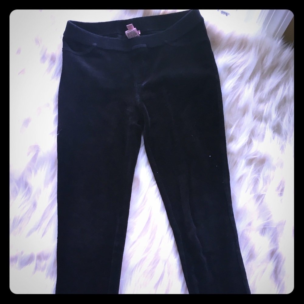 Juicy couture velour leggings size XS